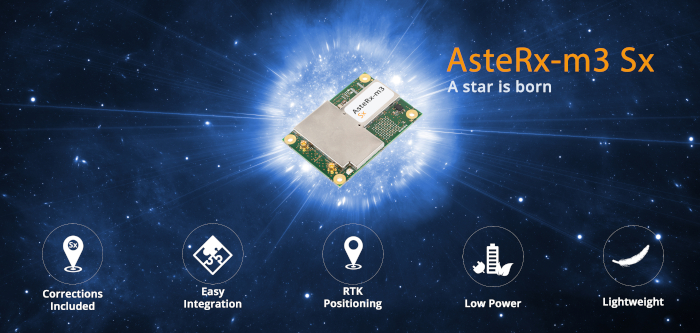 AsteRx-m3 Sx GNSS Receiver